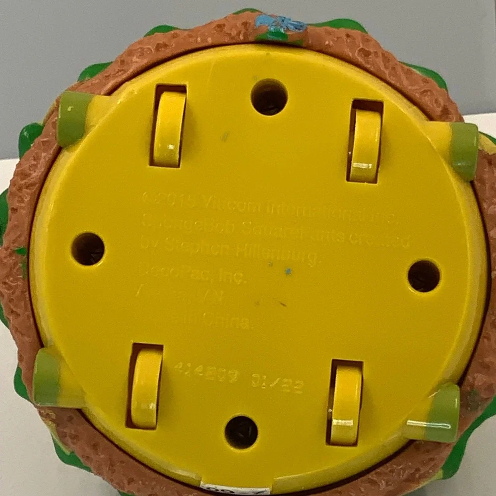 SpongeBob SquarePants Patty Wagon Burger Car Toy Figure 2015 Viacom DecoPac